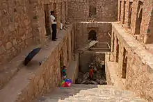 Front view of the Dwarka Baoli