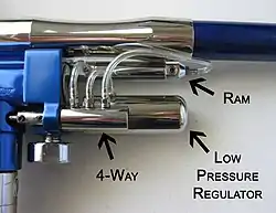 The Autococker front block