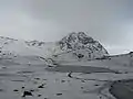 View of Frozen Panch Pokhari