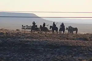 Comanche Trail Silhouette