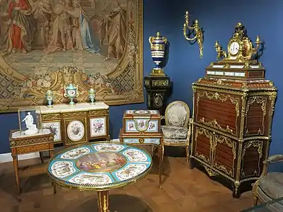 Louis XVI room in the Louvre