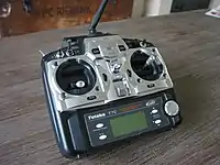 Futaba transmitter for model aircraft