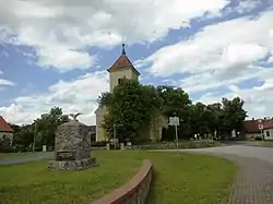 Village church in Göhlen