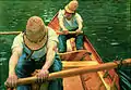 Gustave Caillebotte, Rowers, 1877