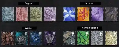 The original pictorial regional GB definitives