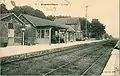 Early 20th-century view of the station, facing east (towards Beauvais and Paris)