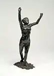 Dancer Moving Forward, Arms Raisedc. 1882–1895Cast posthumously 1919–1926BronzeSolomon R. Guggenheim MuseumThannhauser GalleriesNew York City