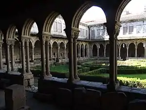 Monastery of Santo Tirso has a double-collonatted cloister.