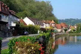 The village of Gagnac-sur-Cère, in France's Lot region