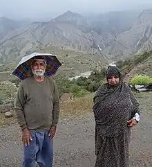 A family in  sar hanayan lane  gajge poshtkuh