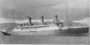 Gallia shortly after launch in 1913