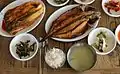 Gan-godeungeo, salted mackerel dish of Andong