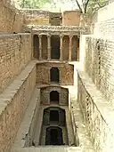 Gandhak ki Baoli, a stepwell in Mehrauli, built by Iltutmish for the saint.