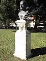 Gandhi bust in Burgos, Spain