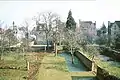 The gardens of 7–9 Winchester Road, looking towards Banbury Road.