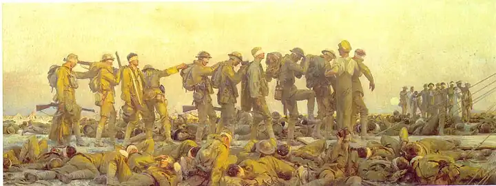 Gassed, 1919, by John Singer Sergeant