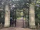 Trinity College Fellows' Garden entrance gates