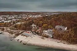 Aerial view of Orłowo