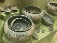 Celtic pottery from the Hohmichele mound