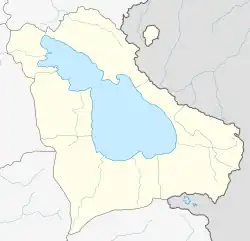 Vahan is located in Gegharkunik