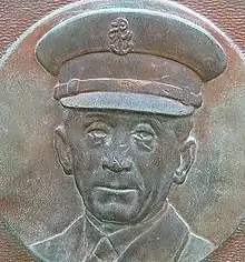 Headshot taken from the George A Breeman memorial in Passaic, New Jersey