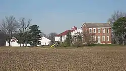 The George Bixler Farm, a historic site in the township