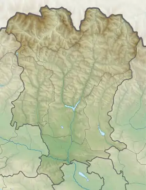 Mna is located in Mtskheta-Mtianeti