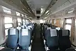 Seated coach interior