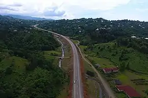 Georgian highway S2 Kobuleti bypass (Shuagele).jpg