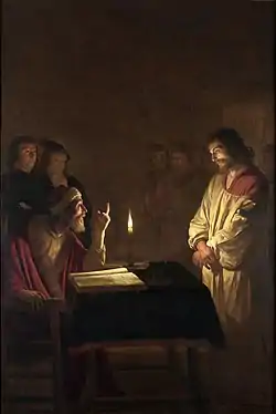 Christ before the High Priest (c. 1617), by Gerard van Honthorst, The National Gallery, London