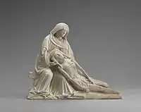 German or Netherlandish 15th Century, Pietà, c. 1450–1500, National Gallery of Art