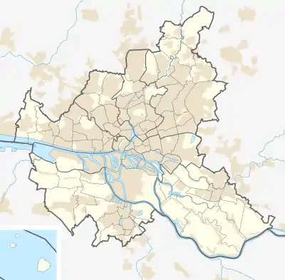 Bahrenfeld  is located in Hamburg