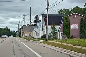 Community of Germfask along M-77