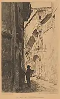 La Calle del Sepulcro (Saragosse), 1875-1882