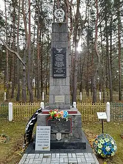 Monument to the Jewish victims of the Holocaust in Shchedrin