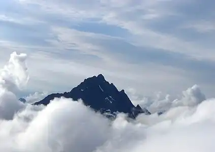 The Golden Hinde is the highest summit of Vancouver Island.