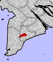 Location in Bạc Liêu province