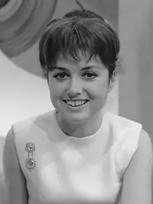 Gigliola Cinquetti, winner of the 1964 contest for Italy.