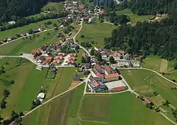 Aerial view of Želimlje