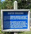 Historical Marker for the Ginter Building