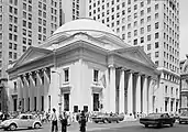 Girard Trust Company Building, Philadelphia (1907), (now The Ritz-Carlton Philadelphia). The concept for the bank was Furness's, but it was designed by Allen Evans and the New York firm of McKim, Mead and White.