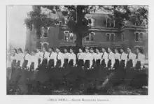 Girls Drill, South Kentucky College (1897)