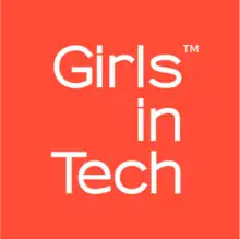 The official logo of Girls in Tech