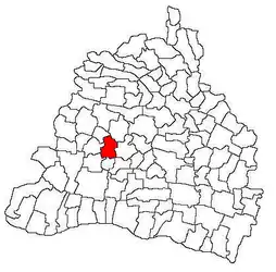 Location in Dolj County