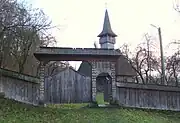 Wooden church in Mănăstirea