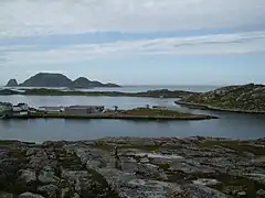 Gjesvaerstappan viewed from Gjesvær