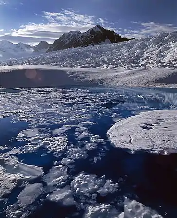 Pilot Peak from Columbia Glacier