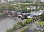 4 Florence Street/ Glasgow Green, Weir And Pipe Bridge