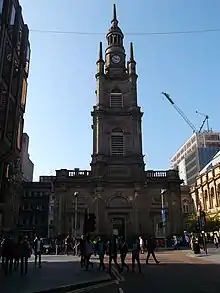 163 Buchanan Street And Nelson Mandela Place, Former St George's Place, St George's Tron Parish Church (Church Of Scotland)