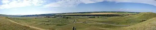 Glenbow Ranch Provincial Park From Lookout on Tiger Lily Loop